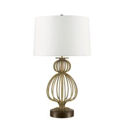 GN-LAFITTE-TL-GD Lampa stołowa Lafitte 1 – postarzane złoto Elstead - Mega RABATY w koszyku %