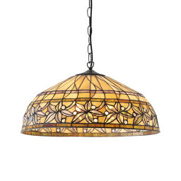 63914 Tiffany Ashtead 3lt lampa wisząca Interiors1900 - MEGA rabaty w koszyku %