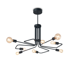242347 Lampa wisząca triumph sp8 black Ideal Lux - Mega RABATY w koszyku %