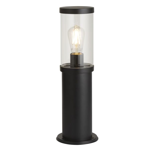 8631-450 Bakerloo Outdoor Post - Black Metal & Polycarbonate Searchlight