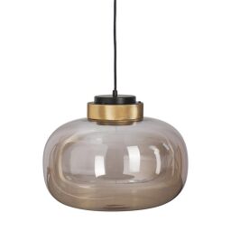 9969P/B amber Lampa wisząca BOOM LED bursztynowo złota 35 cm  Step Into Design - Mega RABATY W KOSZYKU %