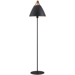 46234003 Strap Lampa podłogowa Czarna Nordlux - Mega RABATY w Koszuku %
