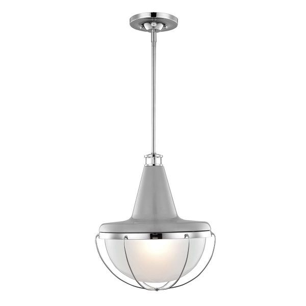 FE-LIVINGSTON-P-M Feiss Livingston 1L Mini lampa wisząca Elstead - Mega RABATY w koszyku %