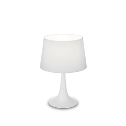110530 Lampa stołowa london tl1 small white Ideal Lux - rabaty 25% w koszyku