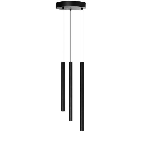 Lampa wisząca VERNO 3 3000K BK AZ6312 AZzardo