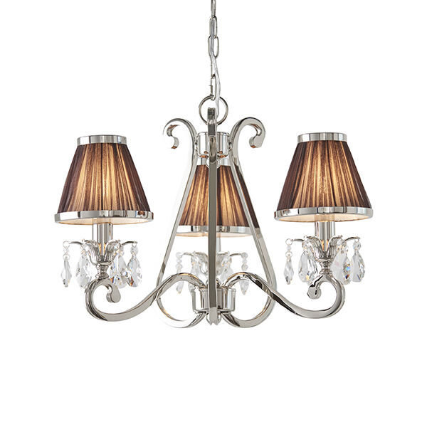 63513 Oksana nickel 3lt lampa wisząca Interiors1900 - MEGA rabaty w koszyku %