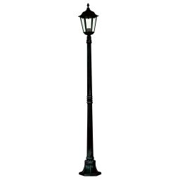 82508BK Alex 183cm Słupek ogrodowy - czarny, IP44 Searchlight