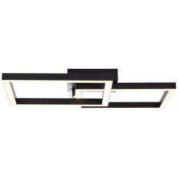 G97175/06 Lampa sufitowa LED Kjorn 2flg czarny Brilliant