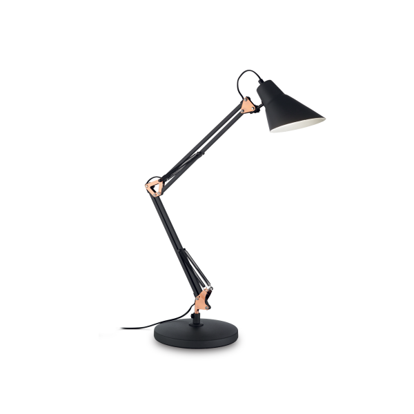 061160 Lampa stołowa sally tl1 black Ideal Lux - Mega RABATY w koszyku %