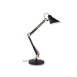 061160 Lampa stołowa sally tl1 black Ideal Lux - Mega RABATY w koszyku %
