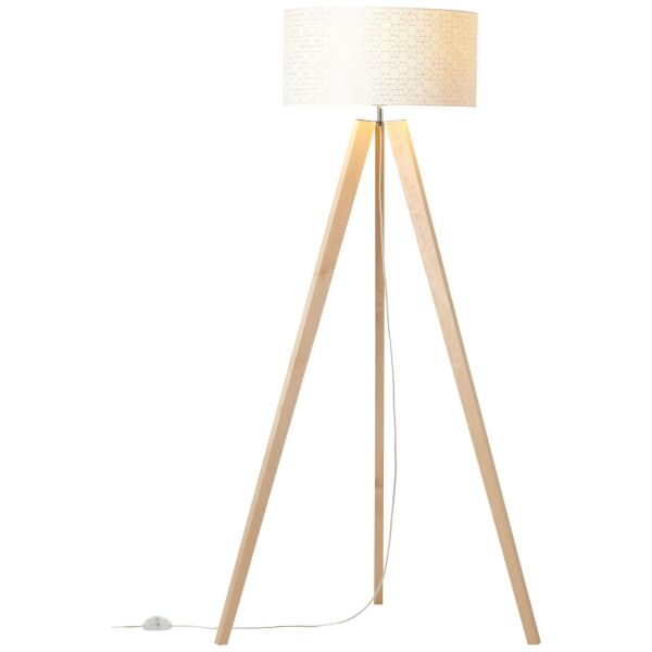 94970/75 Galance lampa podłogowa 1-płomieniowa jasnobrązowa
