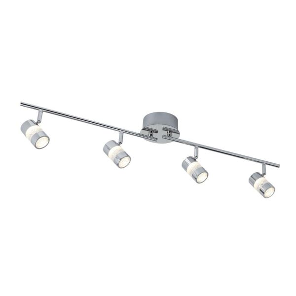 4414CC Bubbles 4Lt LED łazienkowy reflektorek - Chrome & Acrylic, IP44 Searchlight