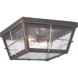 QZ-CORTLAND-F Cortland 2 Light Outdoor Lampa sufitowa Elstead - Mega RABATY w koszyku %