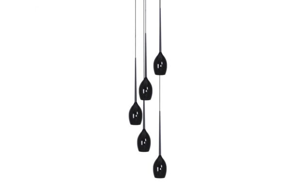 Lampa wisząca IZZA 5 czarny AZ0312 Azzardo