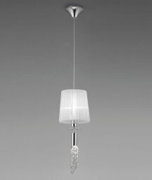 3861 Lampa wisząca MANTRA TIFFANY CHROME 3861 Mantra - Mega RABATY w koszyku %