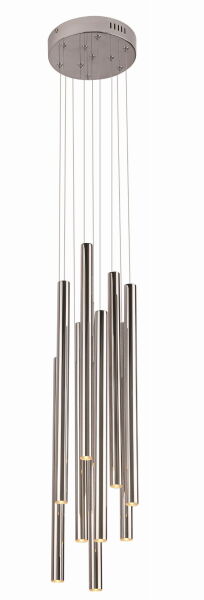 ORGANIC CHROM P0206D lampa wisząca średnia ściemnialna Maxlight