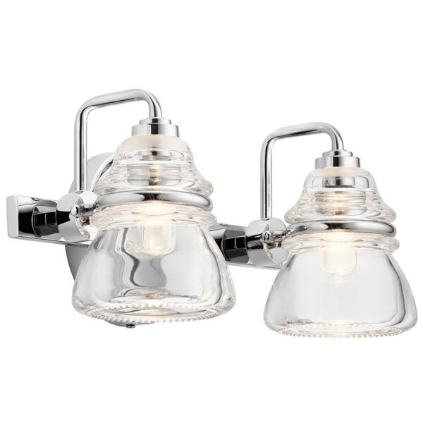KL-TALLAND2-PC-BATH Kinkiet Talland – 2 źródła światła Elstead - Mega RABATY w koszyku %