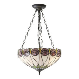 64175 Tiffany Hutchinson 3lt lampa wisząca Interiors1900 - MEGA rabaty w koszyku %