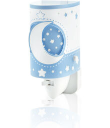 63235LT Dziecięca nocna lampka Moonlight niebieska Dalber - rabaty 8% w koszyku