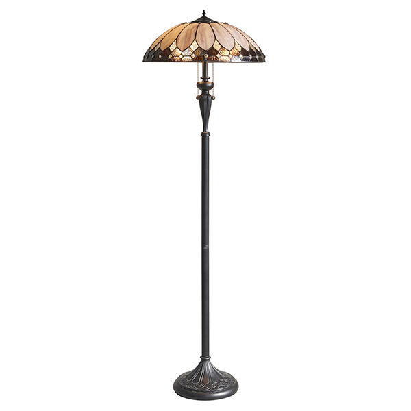 63972 Tiffany Brooklyn 2lt lampa stojąca Interiors1900 - MEGA rabaty w koszyku %