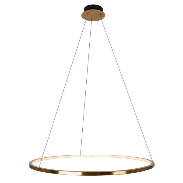 MAXLIGHT P0493 Lampa wisząca QUEEN 50 cm złoto szczotkowane Maxlight