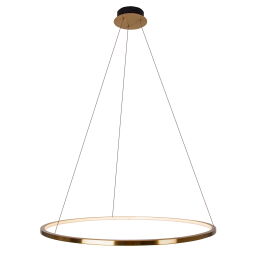MAXLIGHT P0493 Lampa wisząca QUEEN 50 cm złoto szczotkowane Maxlight