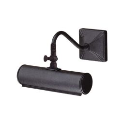 PL1-10-BLACK Lampa obrazowa 1 Lekka mała – czarna Elstead - Mega RABATY w koszyku %