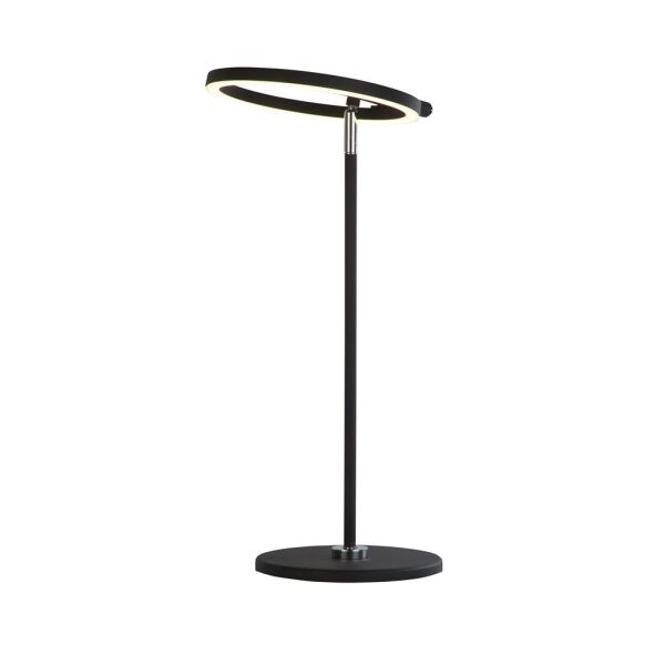 EU32802BK Space LED Table Lamp, Black Metal Searchlight