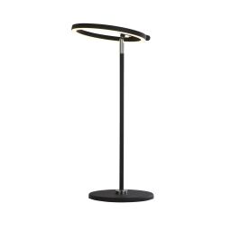 EU32802BK Space LED Table Lamp, Black Metal Searchlight