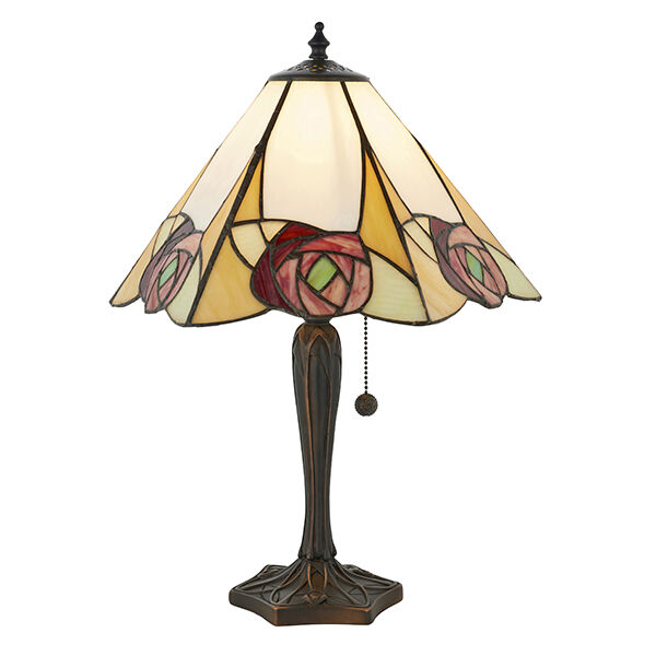 64184 Tiffany Ingram 1lt lampa stołowa Interiors1900 - MEGA rabaty w koszyku %
