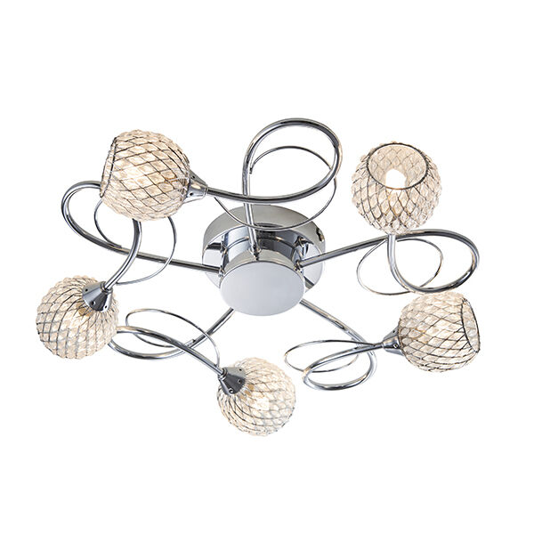 AHERNE-5CH Plafon Aherne 5  semi flush Endon - MEGA rabaty w koszyku %