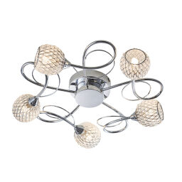 AHERNE-5CH Plafon Aherne 5  semi flush Endon - MEGA rabaty w koszyku %