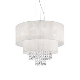 068299 Lampa wisząca opera sp6 white Ideal Lux - Mega RABATY w koszyku %