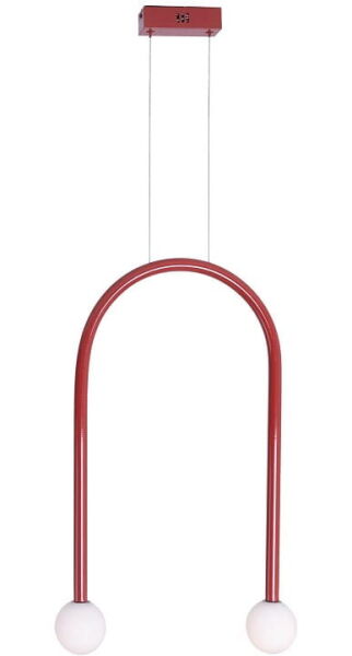 P0523 Lampa Wisząca Enigma Czerwona Maxlight 