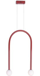 P0523 Lampa Wisząca Enigma Czerwona Maxlight 