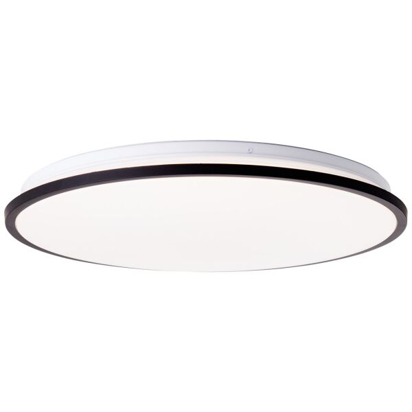 HK19489S76 Lampa sufitowa LED Jamil 48cm biały/czarny Brilliant