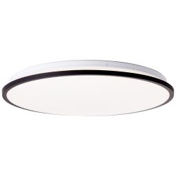 HK19489S76 Lampa sufitowa LED Jamil 48cm biały/czarny Brilliant