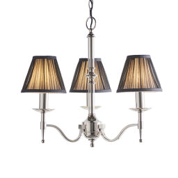 63638 Stanford nickel 3lt lampa wisząca Interiors1900 - MEGA rabaty w koszyku %