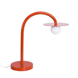 T0060 Lampa Stołowa Enigma Czerwona Maxlight 