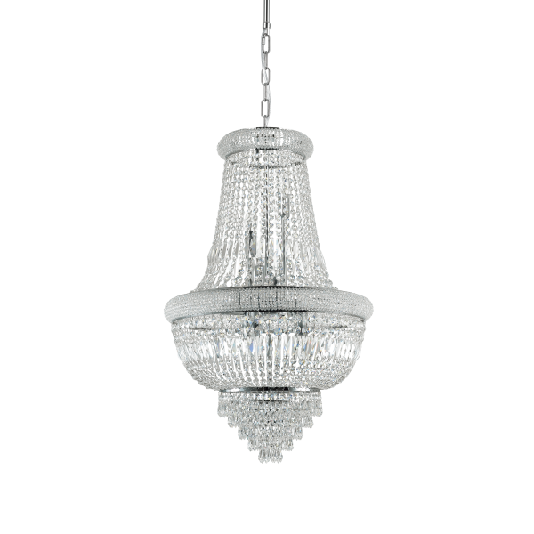 215969 Lampa wisząca dubai sp10 chrome Ideal Lux - Mega RABATY w koszyku %