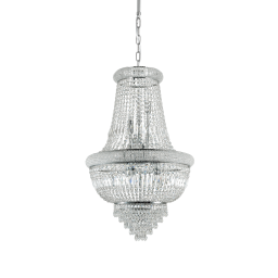 215969 Lampa wisząca dubai sp10 chrome Ideal Lux - Mega RABATY w koszyku %