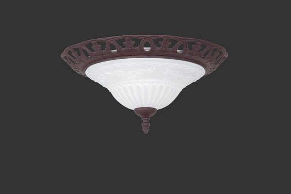 6102021-24 LAMPA SUFITOWA RUSTICA SZKLANA  - Mega RABATY W KOSZYKU %