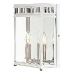 HL7-M-PC Holborn 2 Light Half Lantern Medium – Polerowany chrom Elstead - Mega RABATY w koszyku %