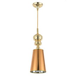 MP-8846-18 gold Lampa wisząca QUEEN-1 złota 18 cm Step Into Design - Mega RABATY W KOSZYKU %