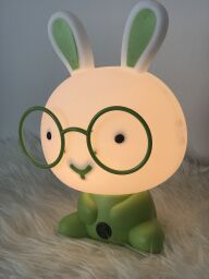 KRÓLIK LAMPKA DZIECIĘCA ZIELONA