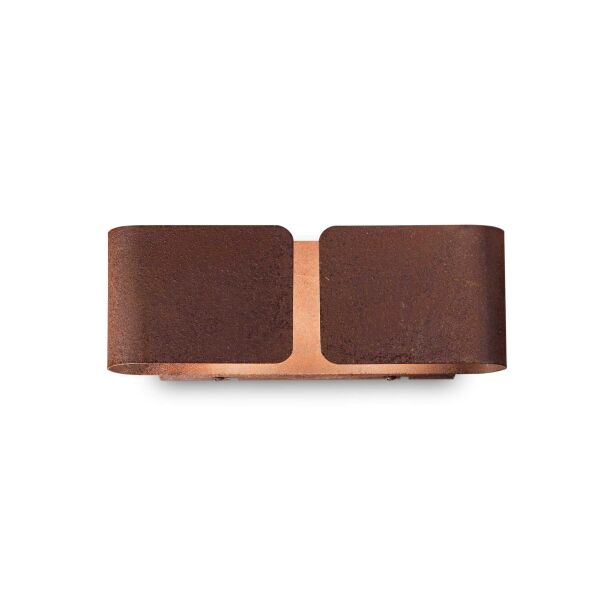 170923 Kinkiet clip ap2 mini corten Ideal Lux - Mega RABATY w koszyku %