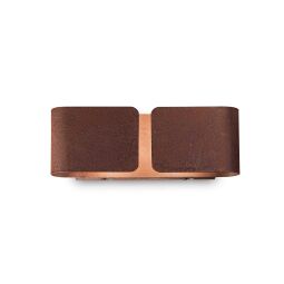 170923 Kinkiet clip ap2 mini corten Ideal Lux - Mega RABATY w koszyku %