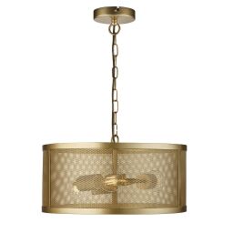 12483-3GO Fishnet 3Lt Drum Lampa wisząca Searchlight od ręki