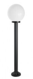 Kule K 5002/2/K 250 (125 cm) Lampa stojąca słupek czarny SU-MA - Mega RABATY W KOSZYKU %