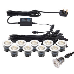 73348 IkonPRO CCT 3000K/4000K 35mm kit IP67 0.75W Saxby - MEGA rabaty w koszyku %